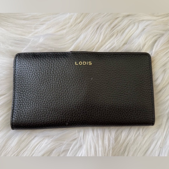 Lodis San Tropez Leather Handbag with Gold Hardware + Wallet - Picture 14 of 16